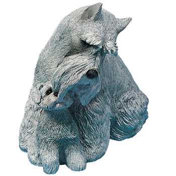 schnauzer figurine sandicast forever friends ff382