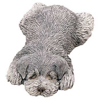 schnauzer figurine sandicast snoozer sz047