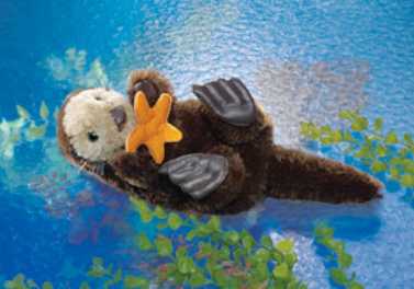 sea otter puppet