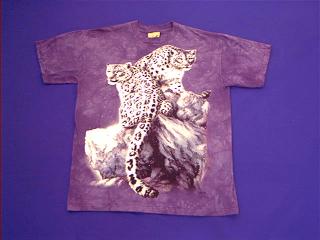 snow leopard t shirt