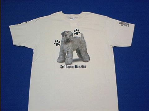 soft coated wheaton t shirt