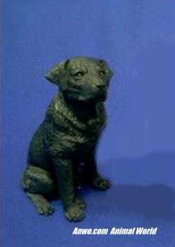 black lab figurine sandicast midsize ms116