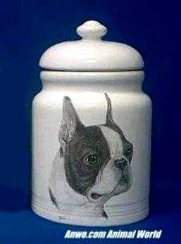 boston terrier cookie jar