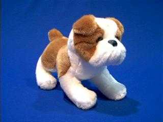bulldog plush stuffed animal