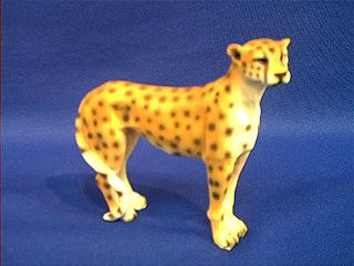 cheetah figurine