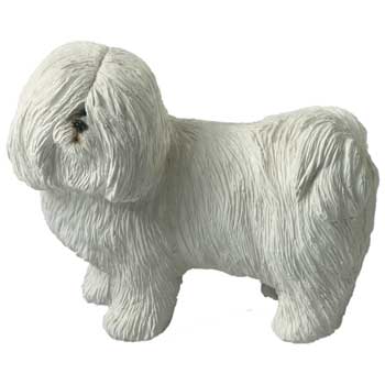 coton de tulear figurine sandicast midsize ms484