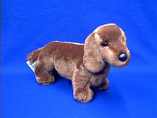 red dachshund stuffed animal plush