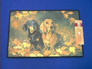dachshund doormat welcome mat