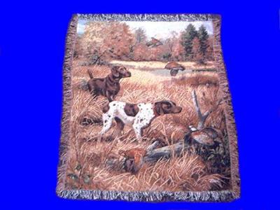 german shorthair pointer blanket