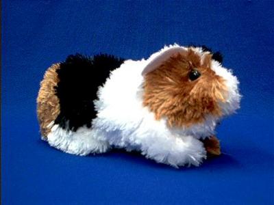guinea pig stuffed animal plush tri color