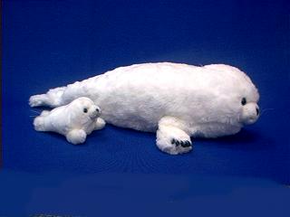 plush harp seal