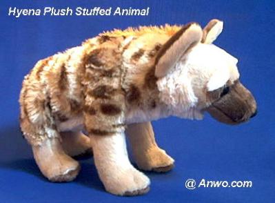 hyena stuffed animal large