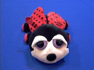ladybug stuffed animal plush big eyes