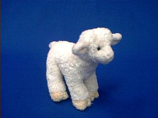 lamb plush stuffed animal small 