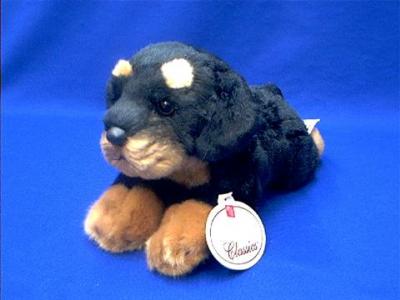 rottweiler stuffed animal plush 