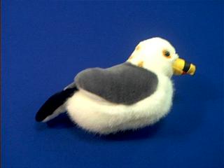 seagull plush stuffed animal with sound