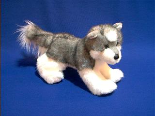 siberian husky plush stuffed animal joli