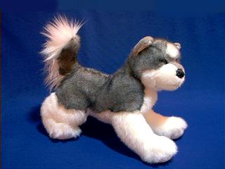 siberian husky plush stuffed animal sasha