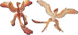 microraptor toy replica
