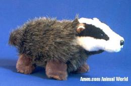 badger plush stuffed animal toy fiesta
