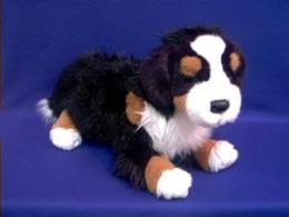 stuffed bernese mountain dog toy