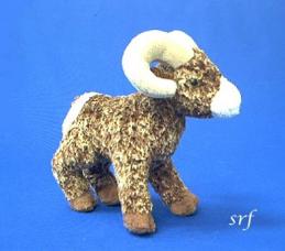 big horn sheep plush stuffed animal