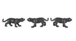 black jaguar toy mini good luck