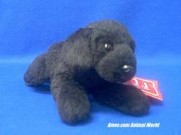 black lab plush stuffed animal classic small