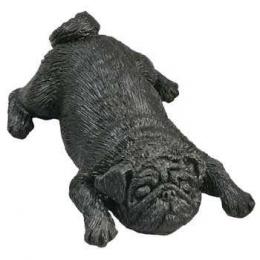 black pug figurine sandicast sz143