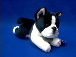 boston terrier stuffed animal plush