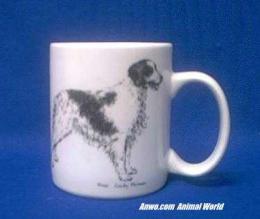 brittany spaniel mug porcelain