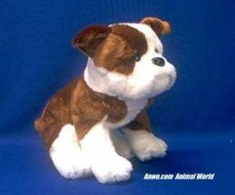bulldog plush stuffed animal hardy