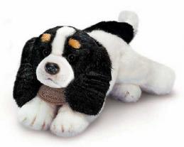 tri color cavalier king charles spaniel stuffed animal plush classic small