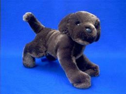 chocolate lab stuffed animal plush