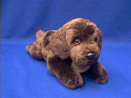 chocolate lab stuffed animal plush classic