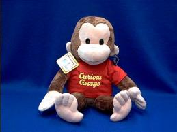 curious george stuffed animal plush