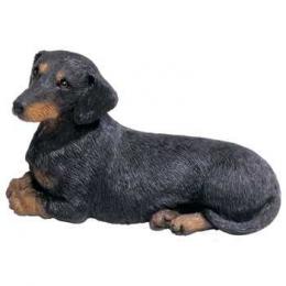 black dachshund figurine sandicast ms157