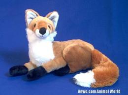 fox plush stuffed animal  toy fiesta