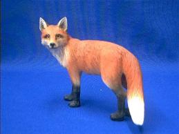 red fox figurine