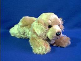 golden retriever stuffed plush puppy