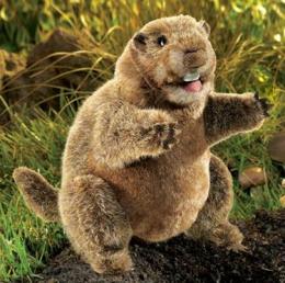 groundhog puppet folkmanis