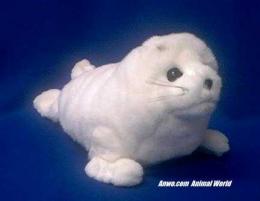 harp seal plush stuffed animal twinkle