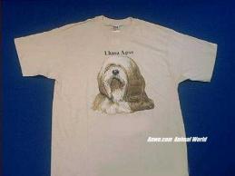 lhasa apso t shirt face