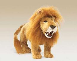 lion puppet folkmanis 2805