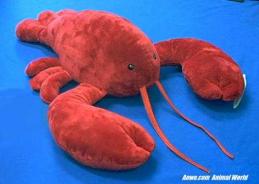lobster plush stuffed animal jumbo large