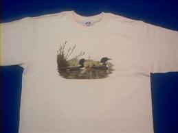 loon birds t shirt