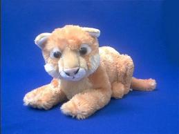 mountain lion cougar cub plush stuffed animal 