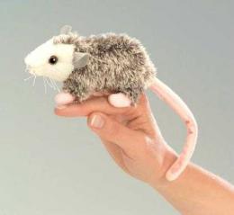 opossum finger puppet folkmanis
