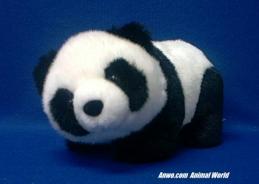 panda plush stuffed toy animal bamboo