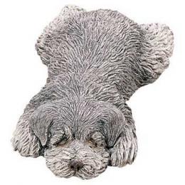 schnauzer figurine sandicast snoozer sz047